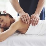 beautiful young woman relaxing with hand massage beauty spa compressed 3 150x150